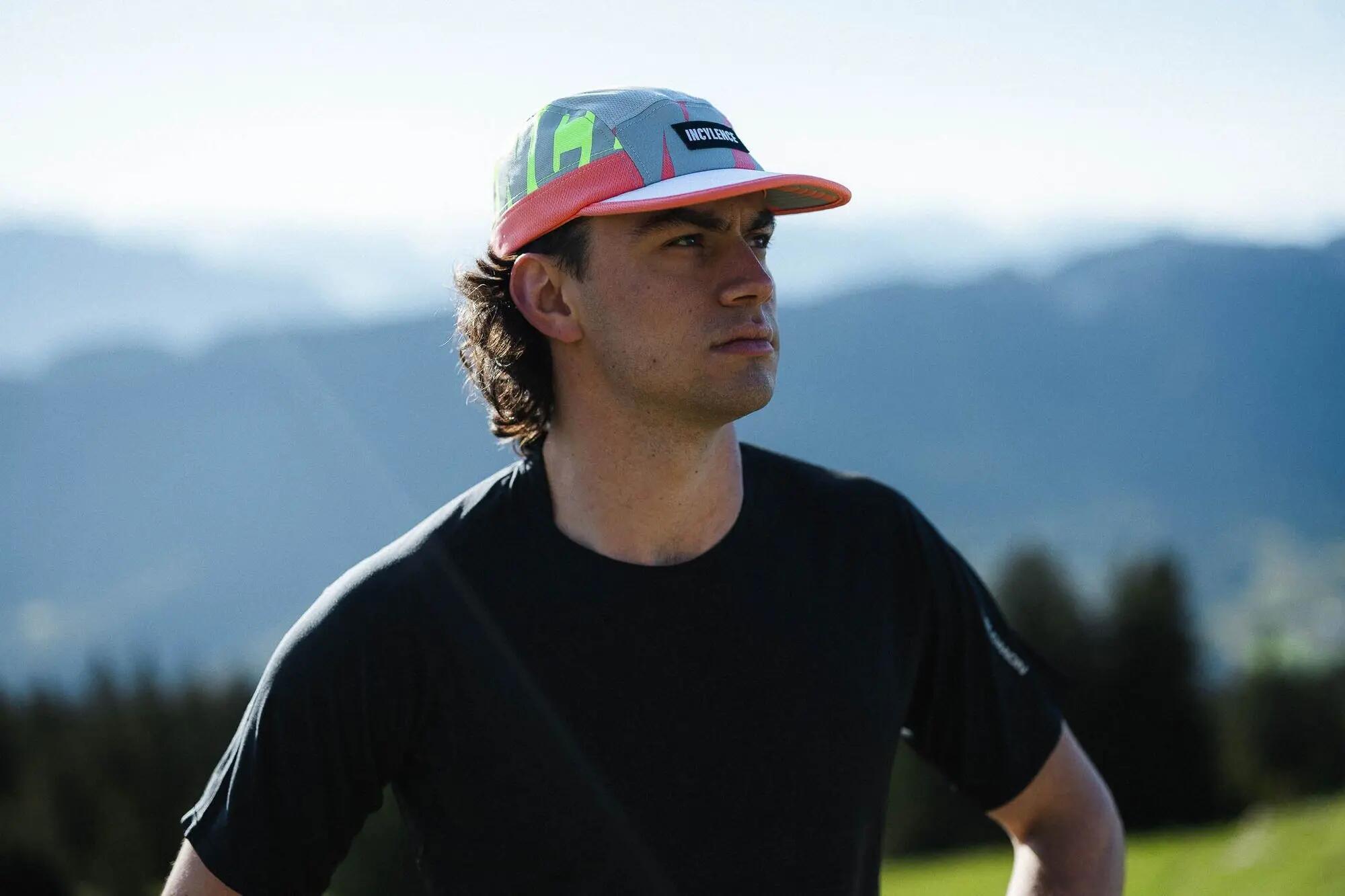 Casquette Running Incylence Neon Storm Lila 4/5