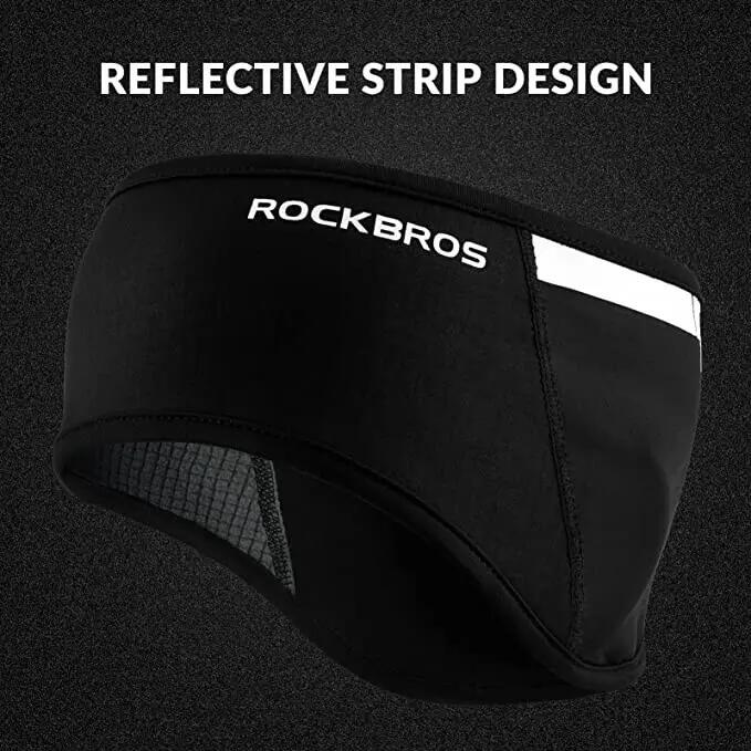 ROCKBROS Winter Fahrrad Ohrenschützer Stirnband Winddicht 5/6