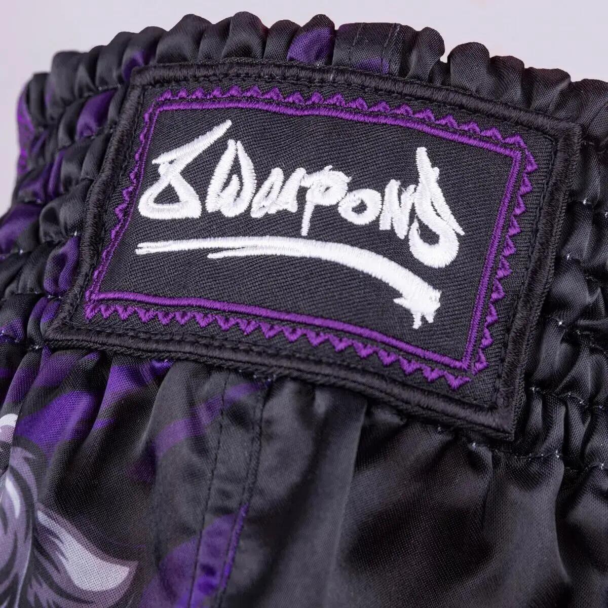 Short de combat Muay Thai motif panthère bestiale enfant 8 Weapons 3/5