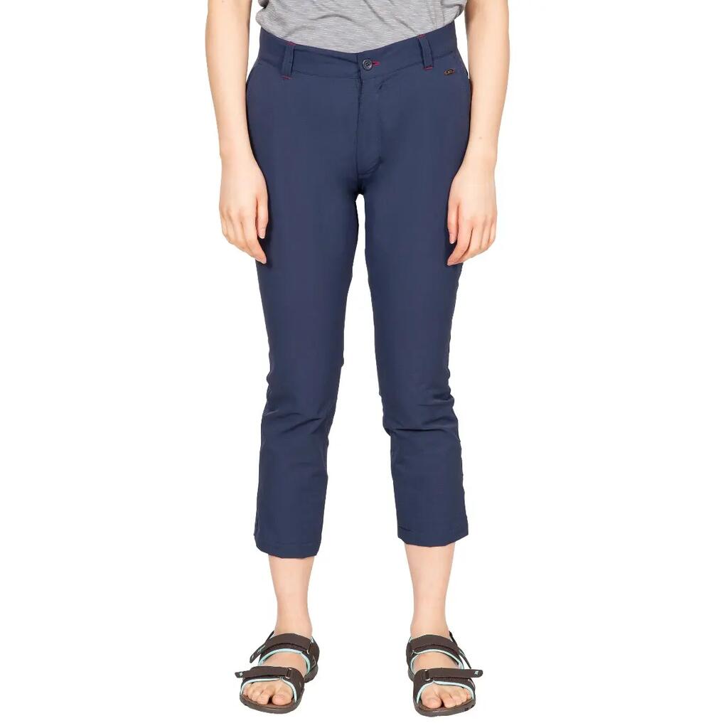 Womens Trousers 3/4 Length Mid Rise with 5 Pockets Quickdry Zulu