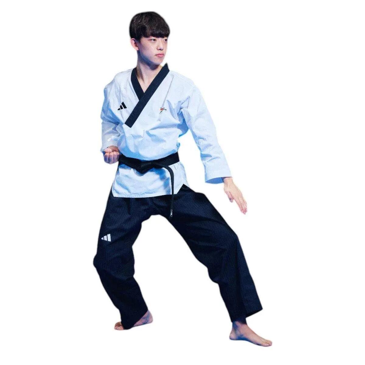 Dobok Taekwondo Poomsae Homme WT - Tenue Officielle Homologuée 200 cm 3/4