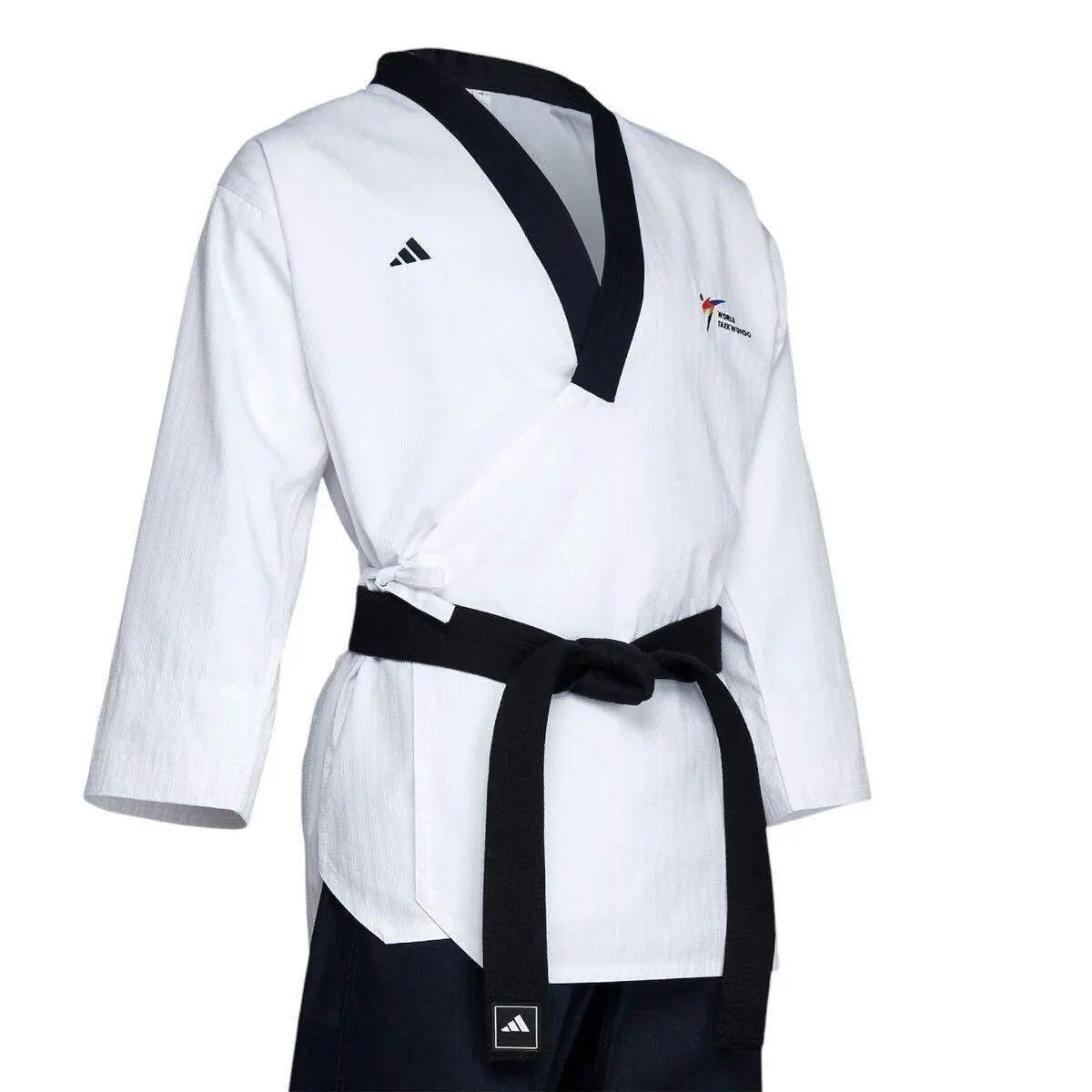 Dobok Taekwondo Poomsae Homme WT - Tenue Officielle Homologuée 200 cm 2/4
