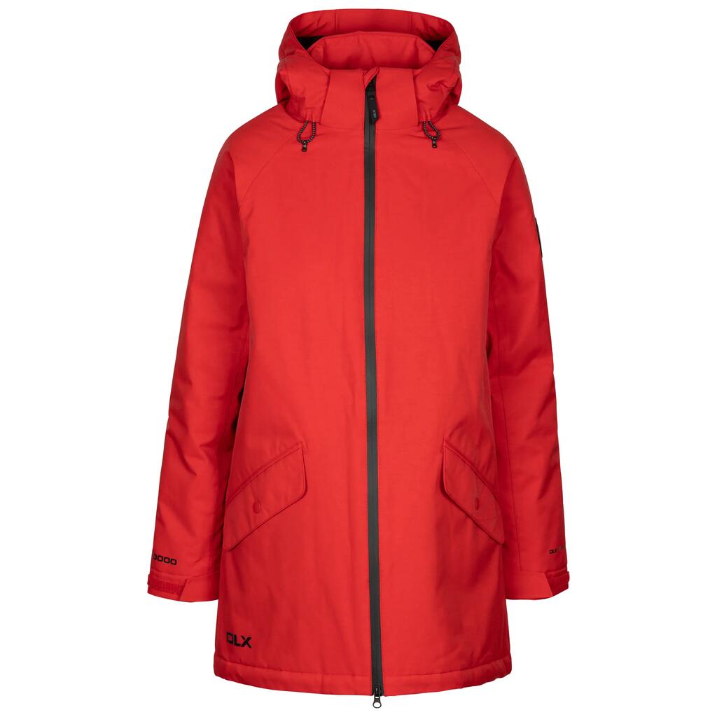 Womens Waterproof Jacket Padded with Zip Off Hood Isabelle