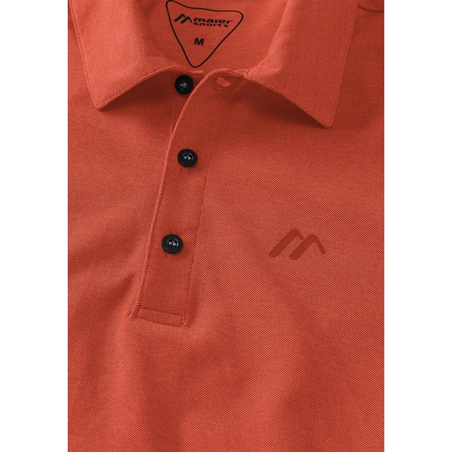 Herren Langarmpolo Long Pique Polo M 3/3