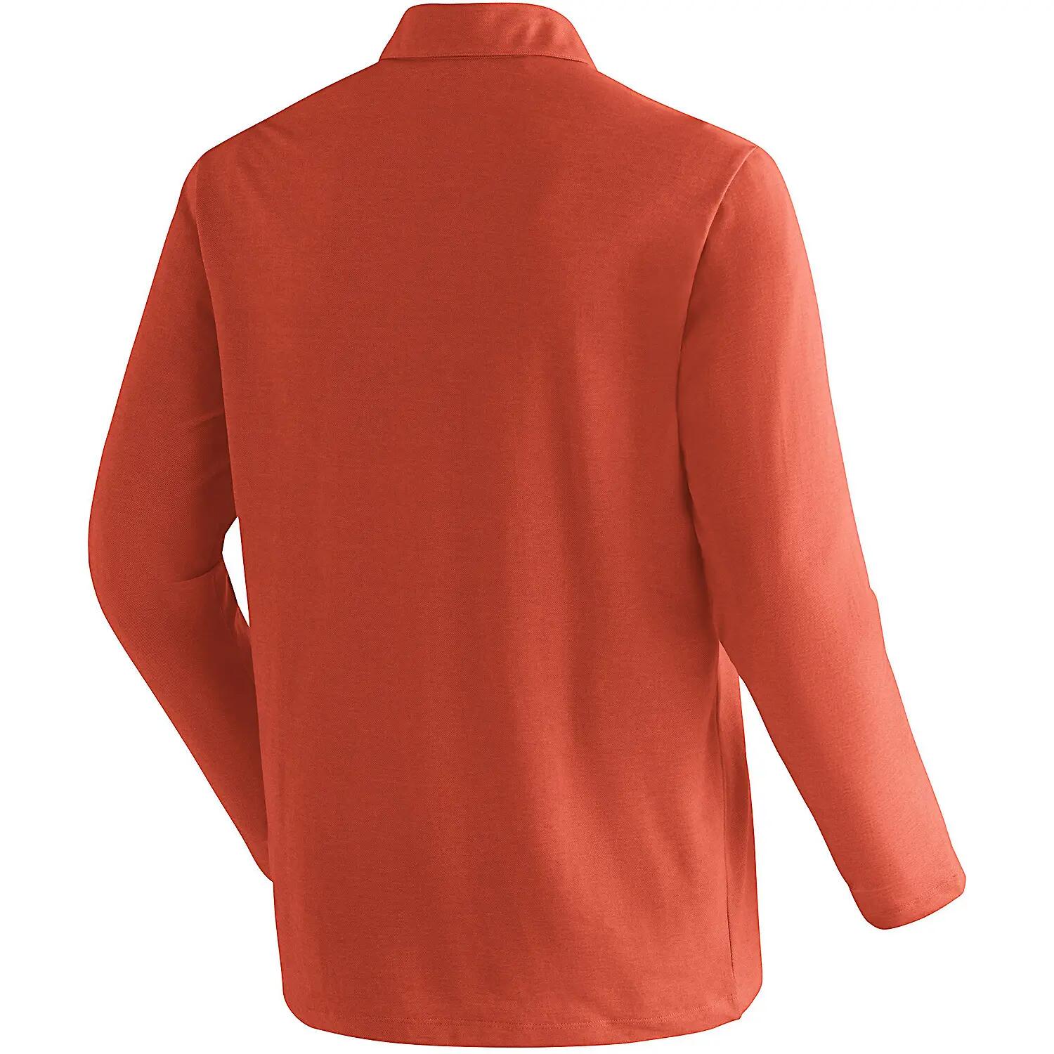 Herren Langarmpolo Long Pique Polo M 2/3
