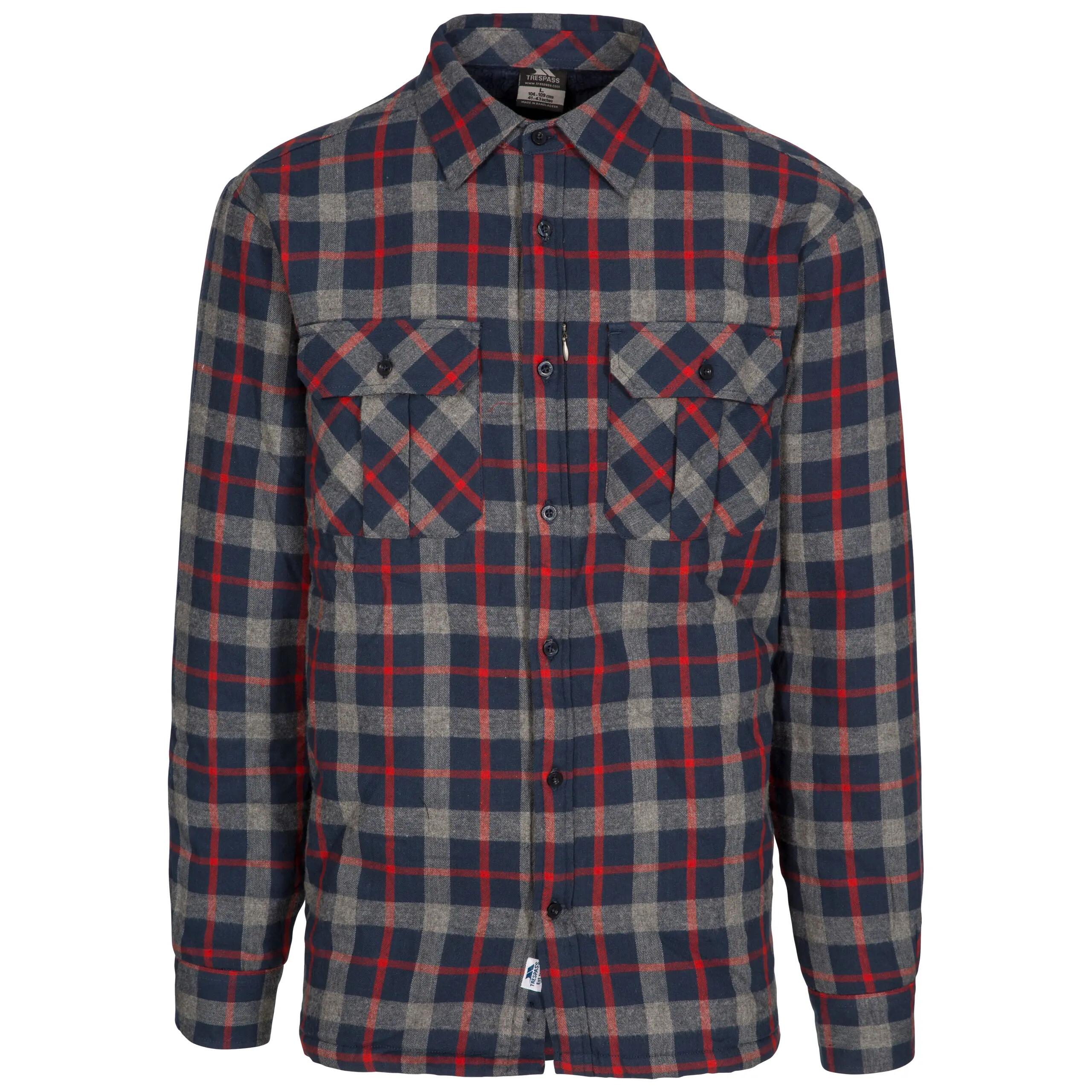 Rapeseed Mens Long Sleeved Check Shirt Casual Top 1/5