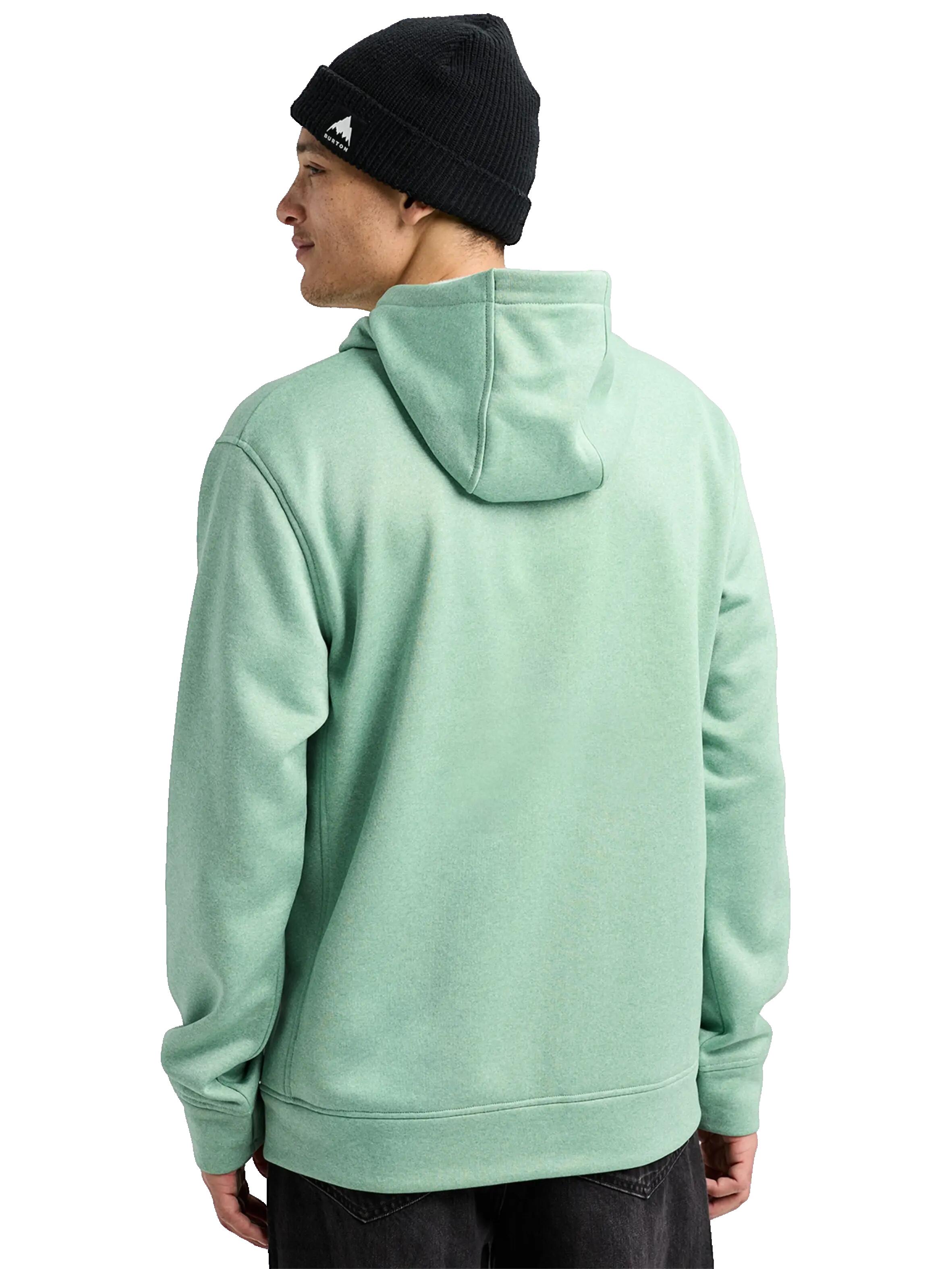 Sudadera - Snowboard - Hombre - Con capucha, cremallera completa - Oak - Verde 2/2