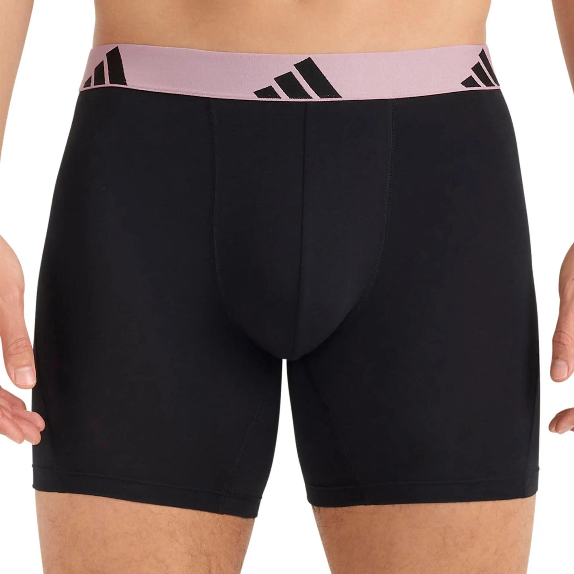Boxershort Herren 3er Pack Stretch-Boxer Briefs Active Flex Cotton 2/4