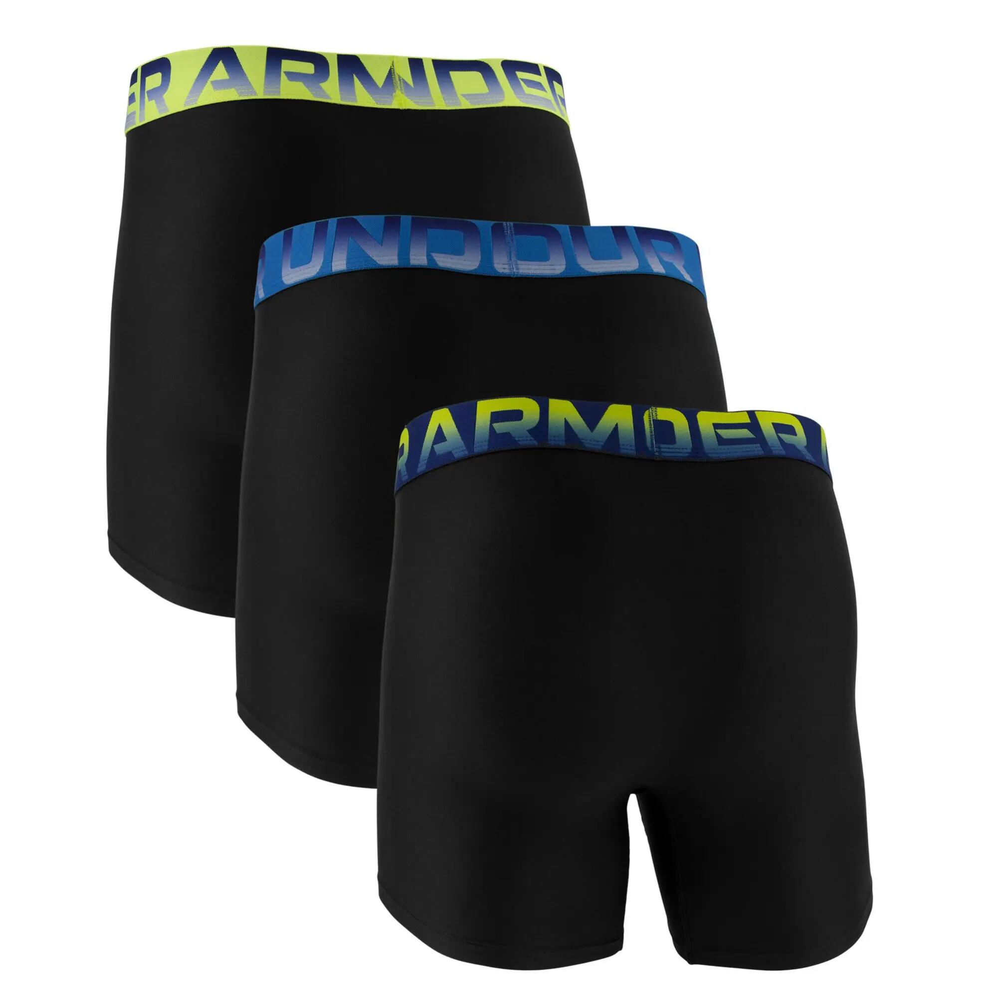 Boxershort Herren 3er Pack Figurbetont-UA PERFORMANCE COTTON - OMBRE WB 6 2/5