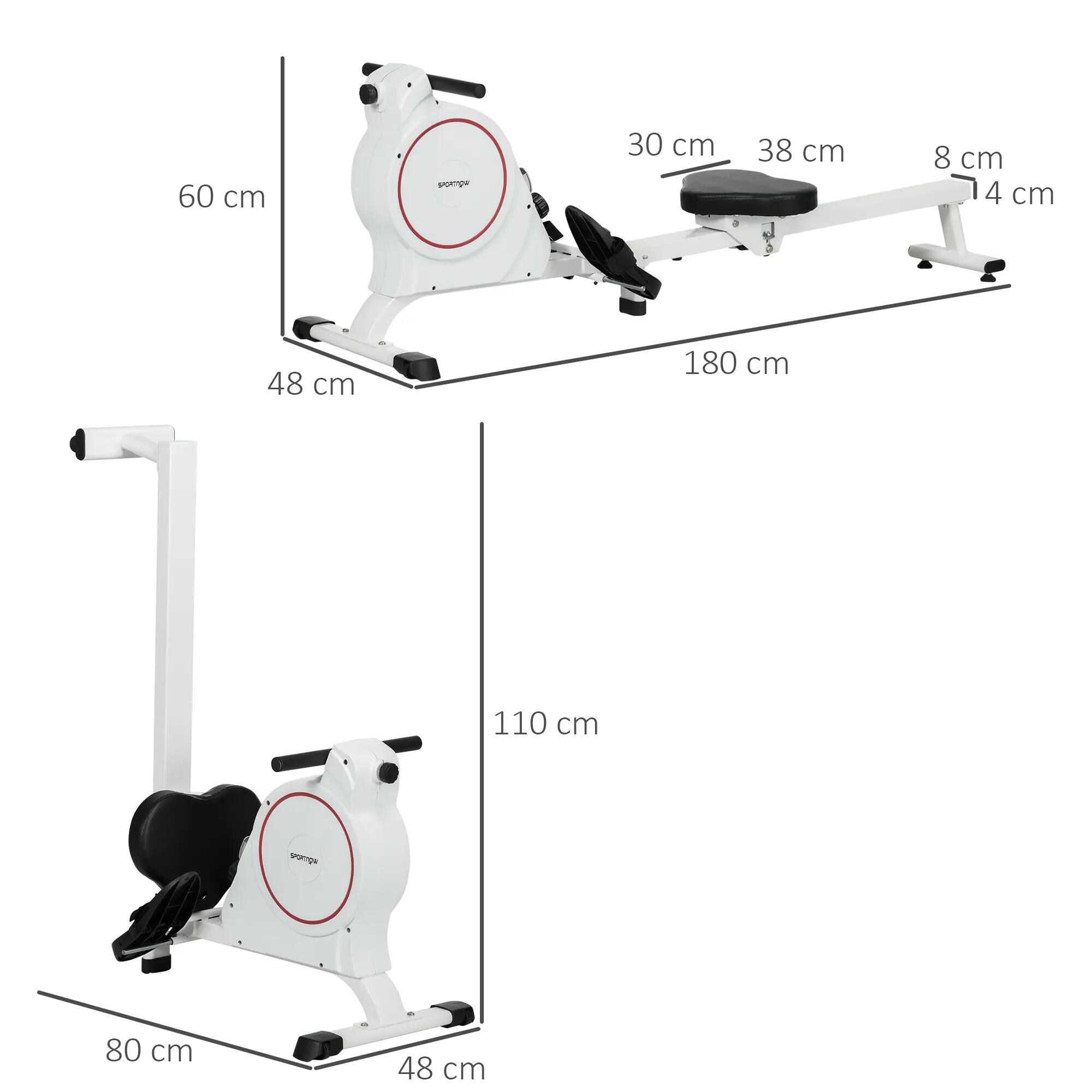 Machine à Remo Magnético Remo pour Maison Plegable Résistance de 8 Niveaux Écran 5/9