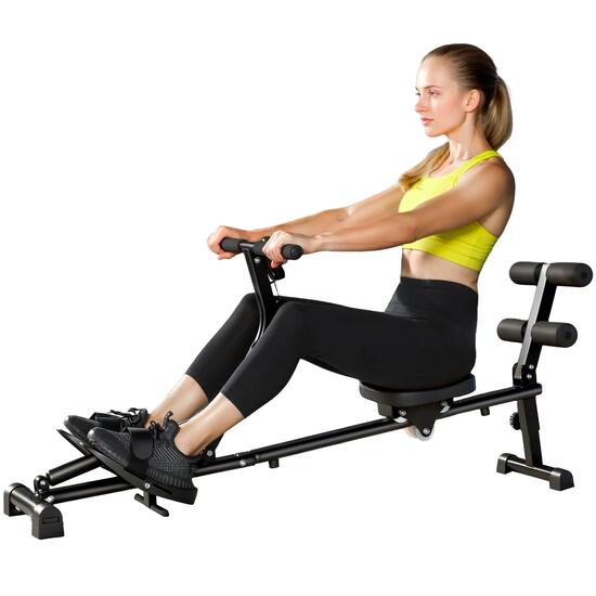 Rameur, appareil de musculation pour abdominaux, réglable sur 12 niveaux