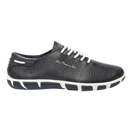 Chaussures - Lifestyle - Femme - Cuir, lacet, semelle 25 mm - JAZARU - Noir