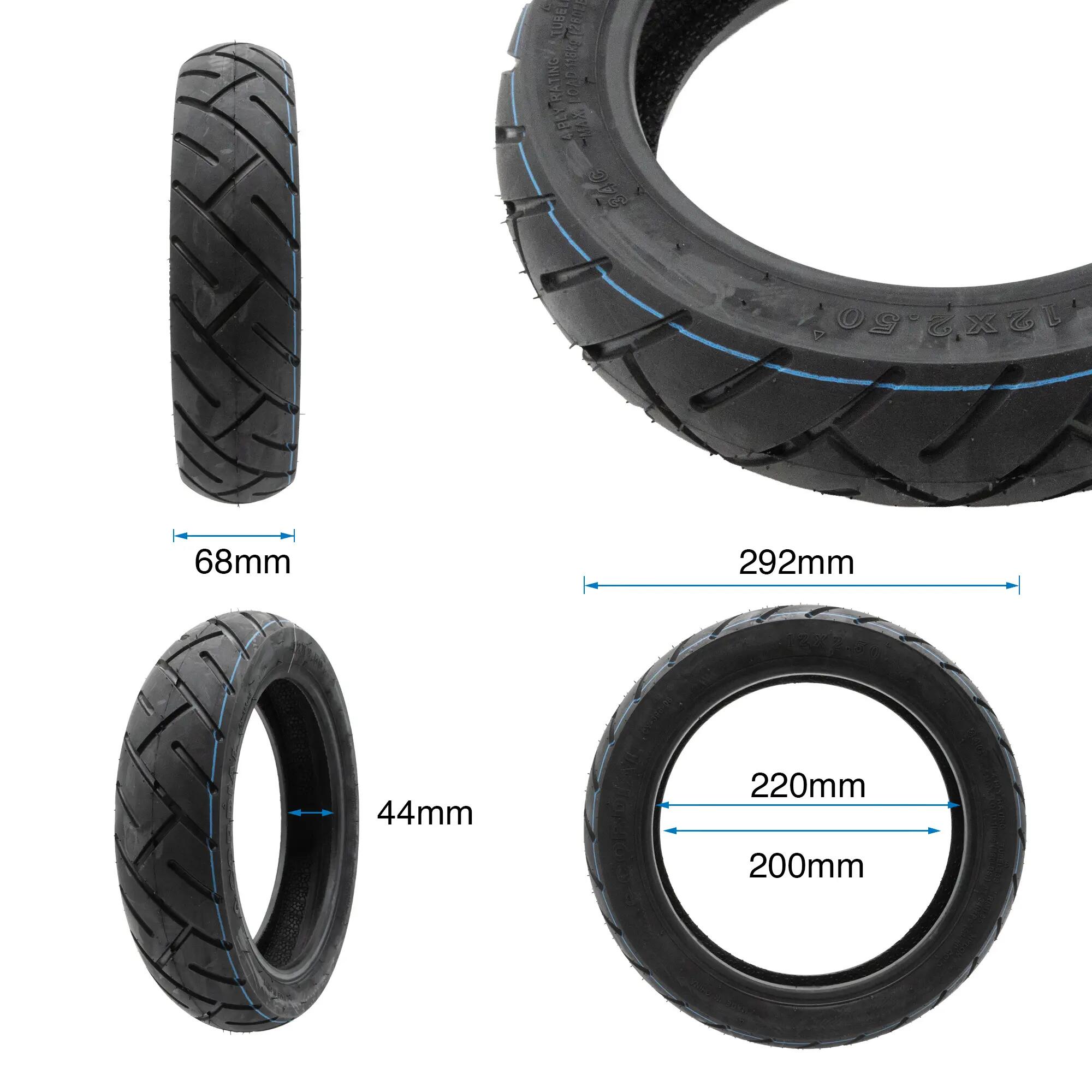 Neumático tubeless 12x2,5 CY396 [Yuanxing] 2/5