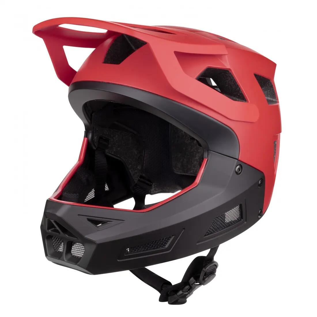 Casca downhill Force DROP, roșu-negru L-XL (58-61 cm)