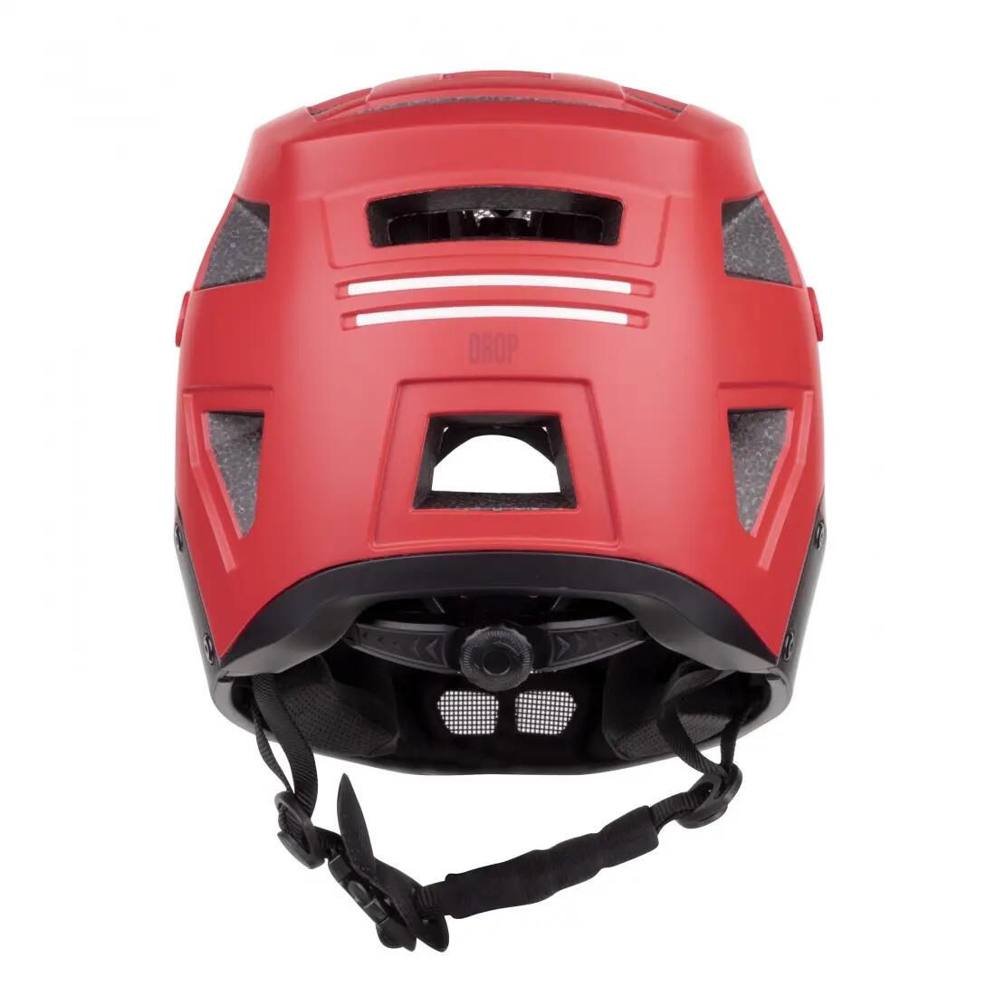 Casca downhill Force DROP, roșu-negru L-XL (58-61 cm) 3/3