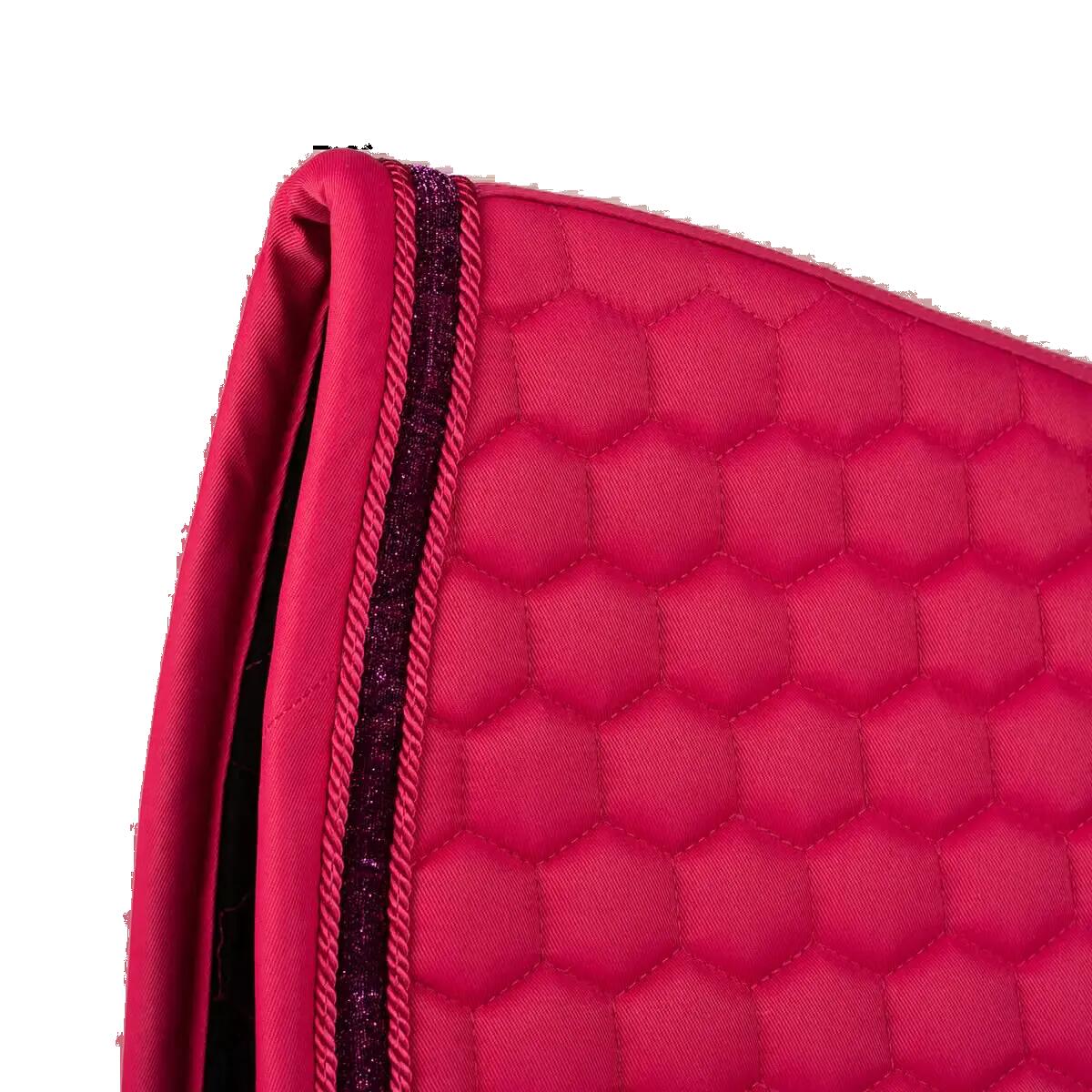 Tapis de selle Glitter Band Dressage Fuschia - Kentucky 2/2