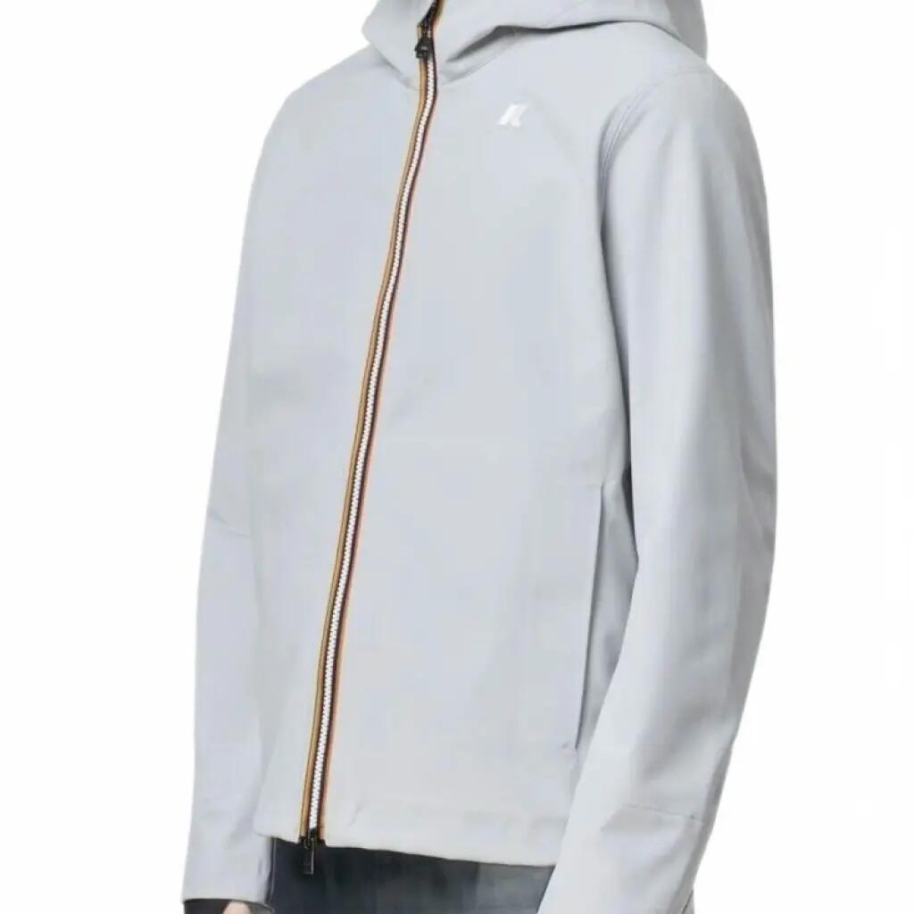 Giacca K-way Modello Jacko Bonded Colore Grigio 3/5