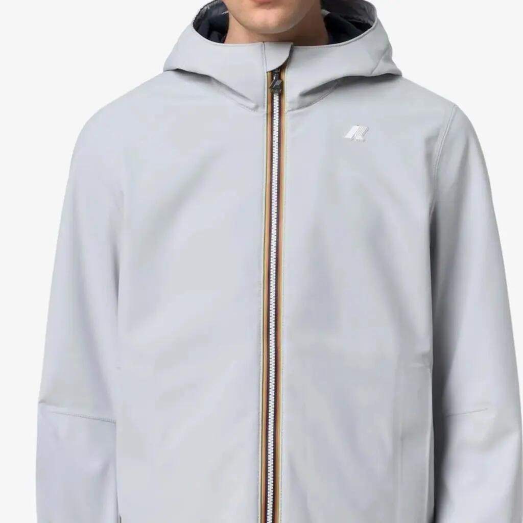 Giacca K-way Modello Jacko Bonded Colore Grigio 2/5