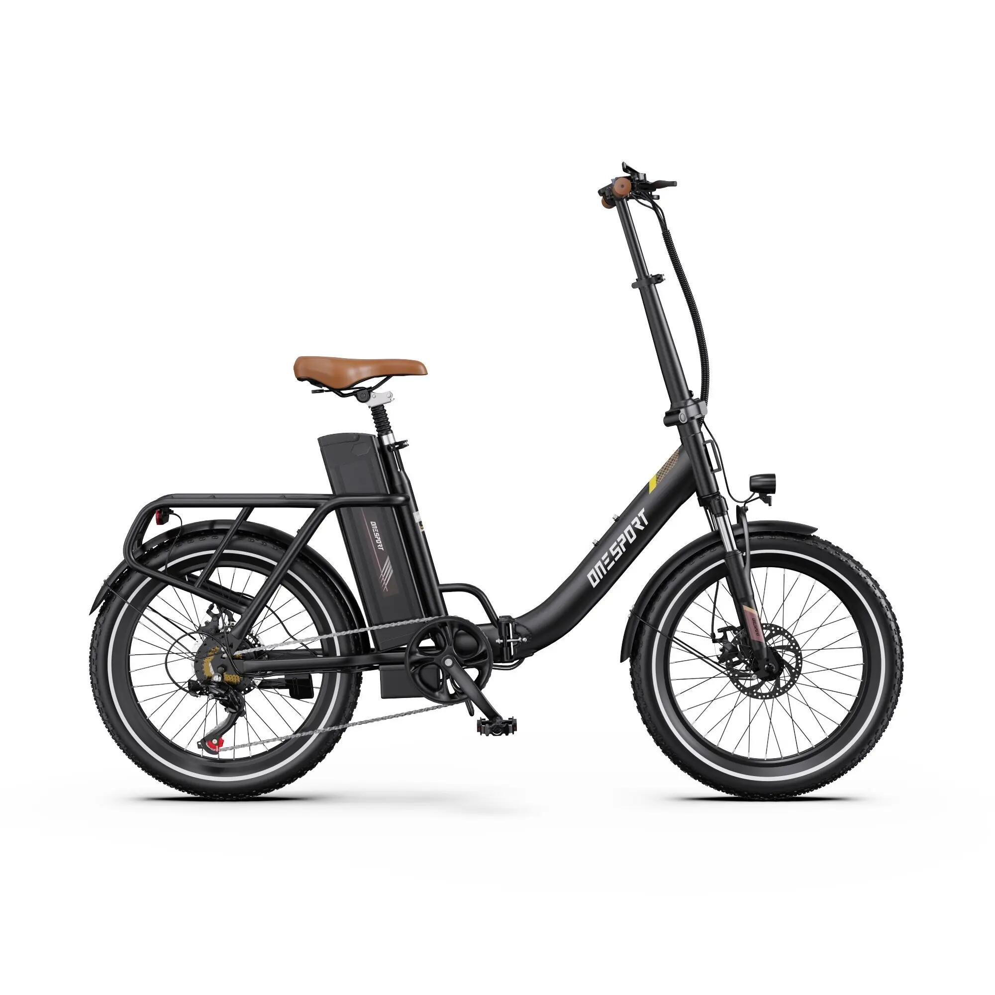 ONESPORT OT16 PRO Vélo Électrique Pliable 250W, 48V 17Ah, Shimano 7 Vitesses 4/10