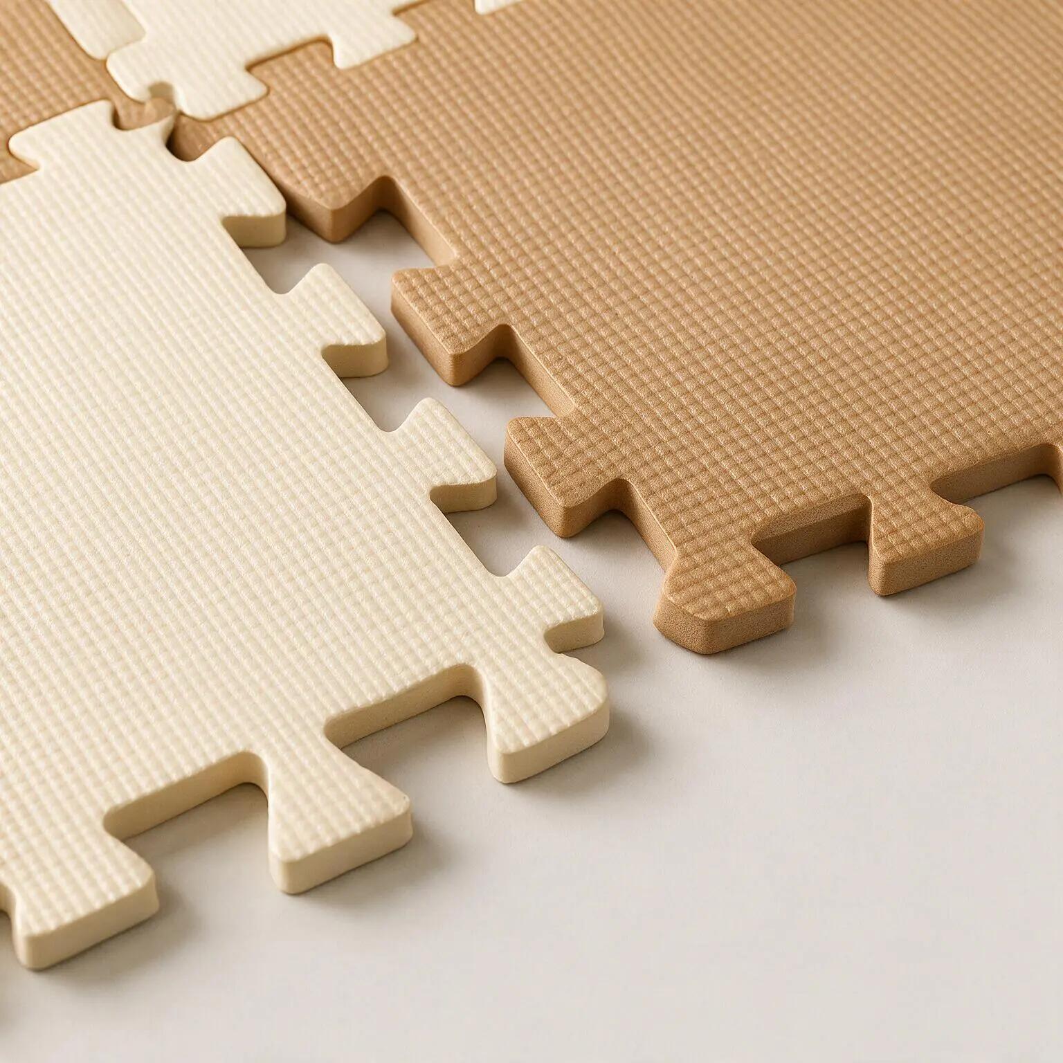 Tatami Kids Puzzle 32x32cm 10mm Caramelo - Beige 45u. (4.62m2) 3/9