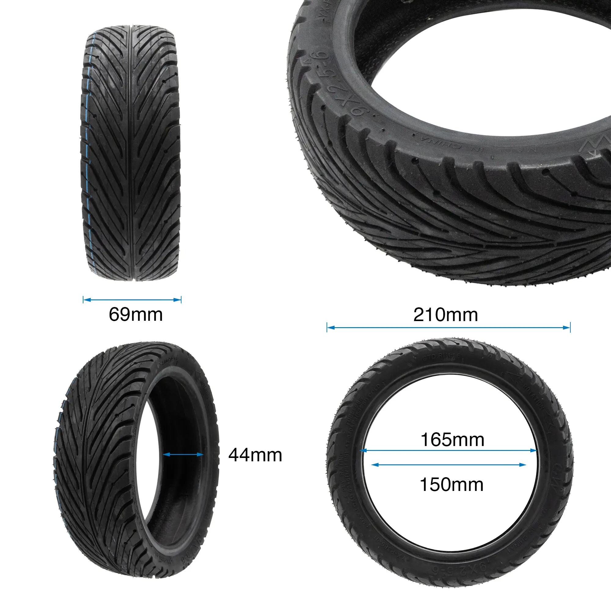 Neumático tubeless cityroad 9x2,5-6 EWHEEL PANTHERURBAN 2/5