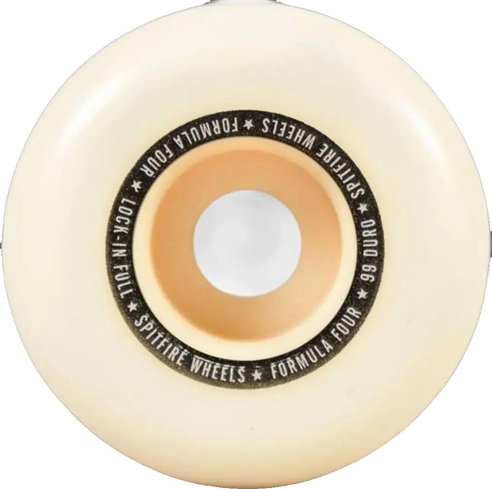 Ruedas - Skate - Unisex - 54mm 99A, Fórmula Four Lock-In Full - Blanco 2/2