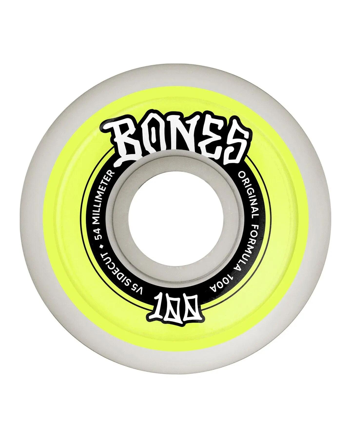 Ruedas Bones OG Formula 100's V5 Sidecut 54 mm 2/2