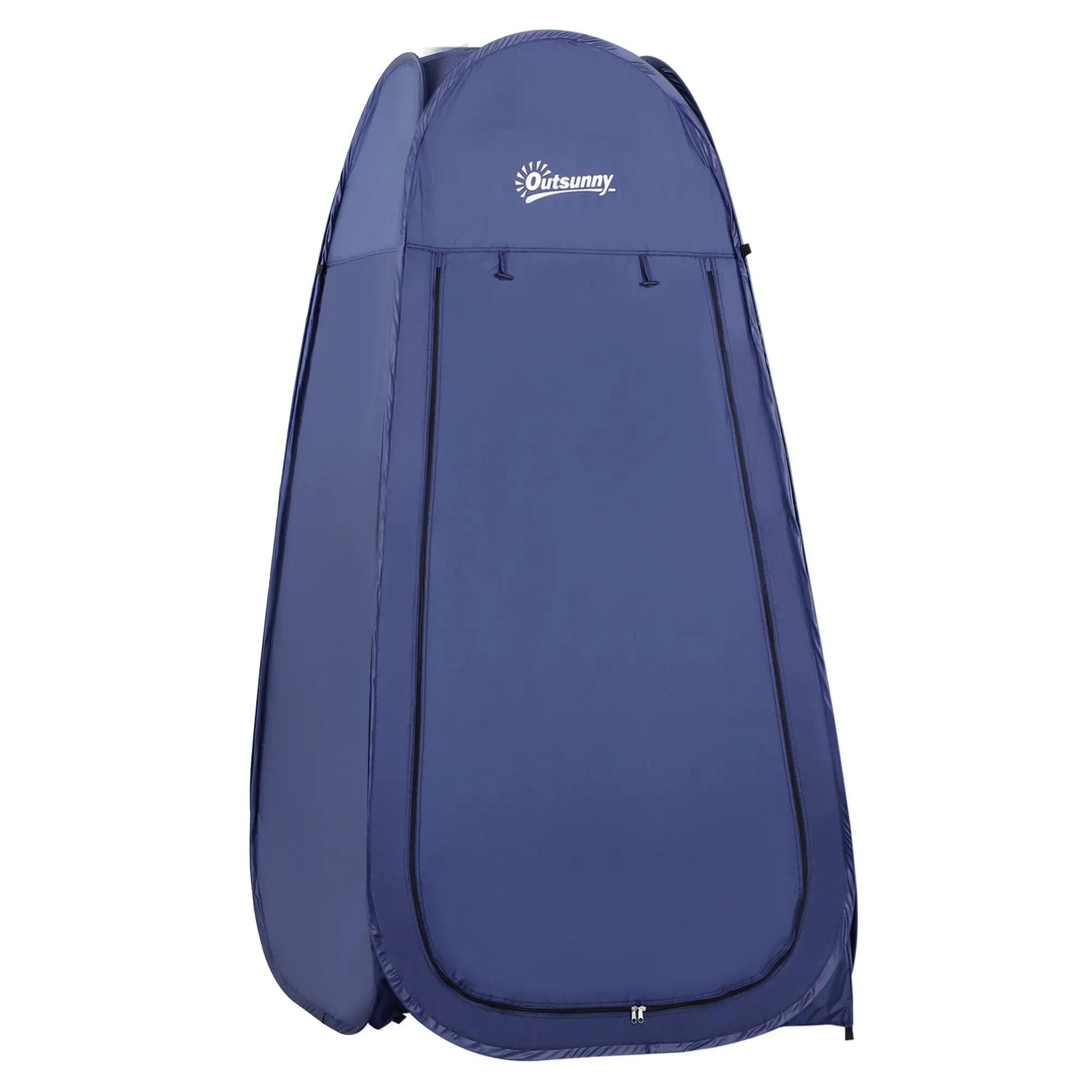 Tente douche - Camping - Bleu marine 2/6