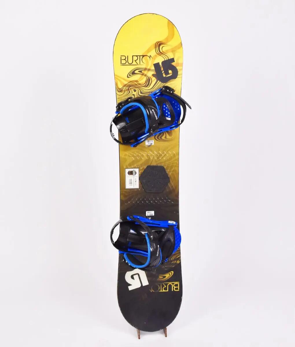 RECONDITIONNE - Snowboard Occasion Burton LTR (jaune) - BON 1/3