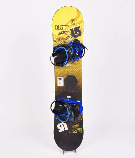 RECONDITIONNE - Snowboard Occasion Burton LTR (jaune) - BON