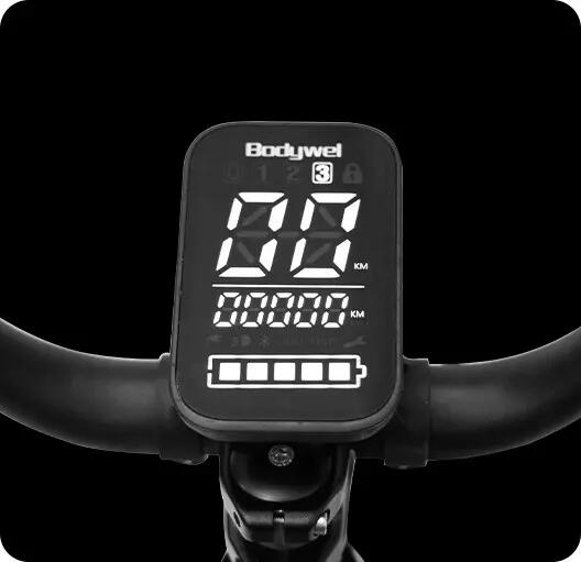 Bicicletta elettrica Bodywel D9 Fat Bike 26x4.0 pollici, batteria 48V 15Ah 5/6