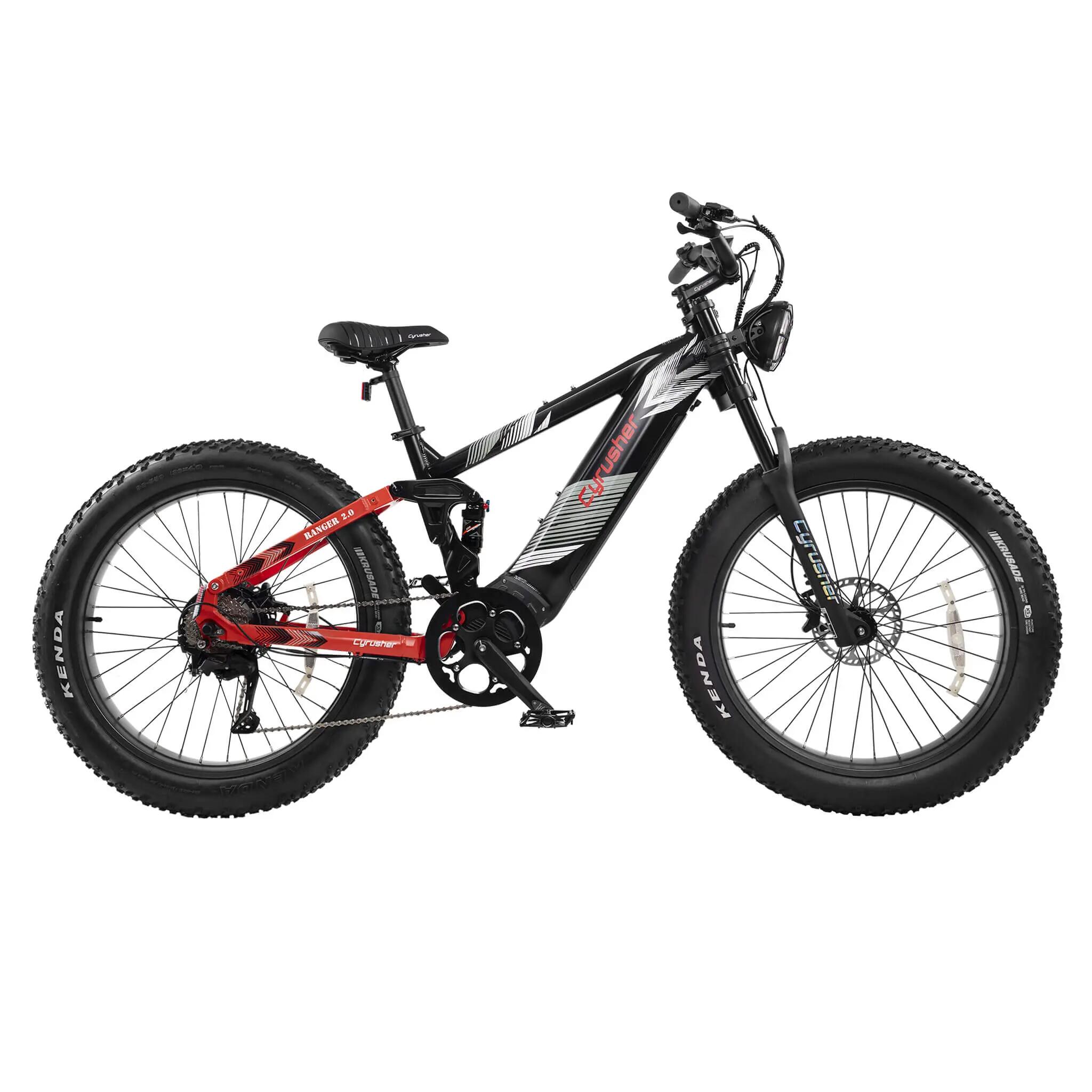 Bicicletă electrică de munte CYRUSHER Ranger 2.0, 52V 20Ah, Shimano 9