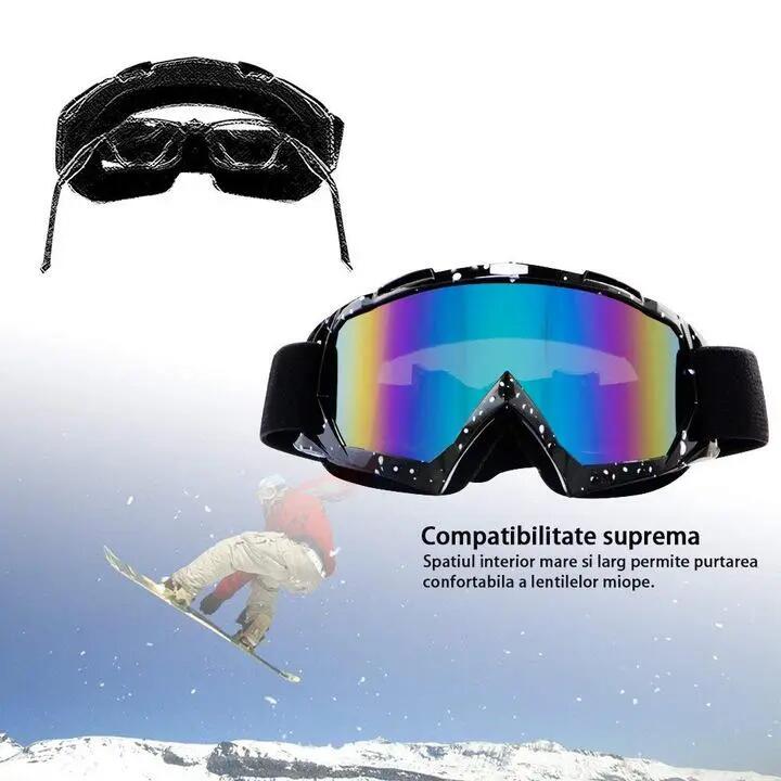 Lunettes de ski, protection UV, coupe-vent, lunettes de course anti-poussière 6/6