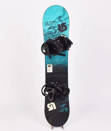 RECONDITIONNE - Snowboard Occasion Burton LTR (bleu) - BON