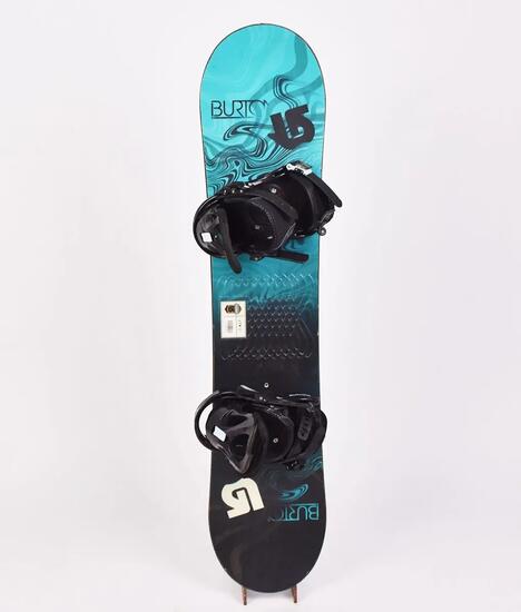 RECONDITIONNE - Snowboard Occasion Burton LTR (bleu) - BON