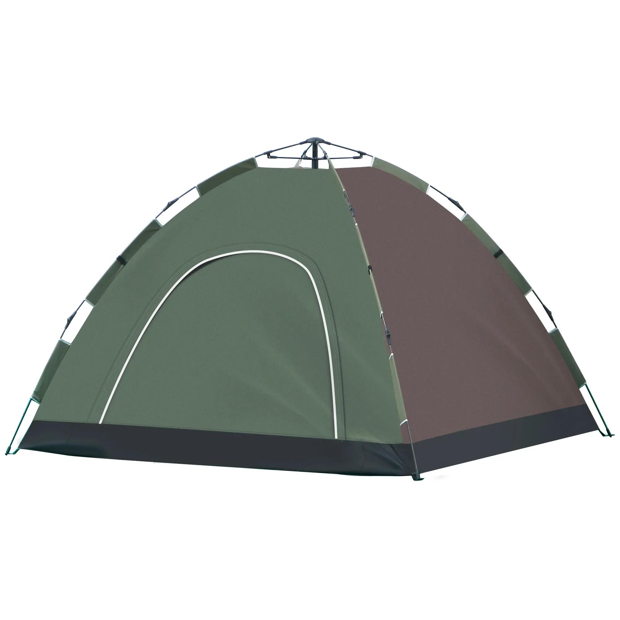 Tente de camping 2 personnes - pop-up, polyester 2/6
