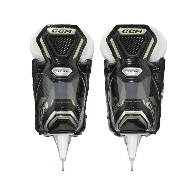 CCM Tacks AS-V Youth Eishockey-Schlittschuhe, REGULAR, YT9, EU 26 schwarz Kinder 6/7