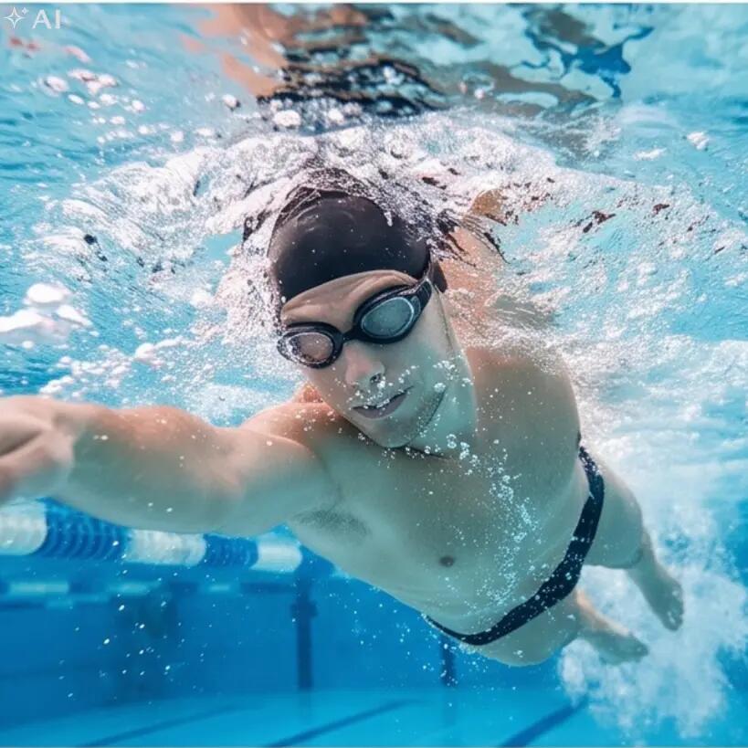 Okulary pływackie na basen do pływania Aqua-Sport Aruba 5/7