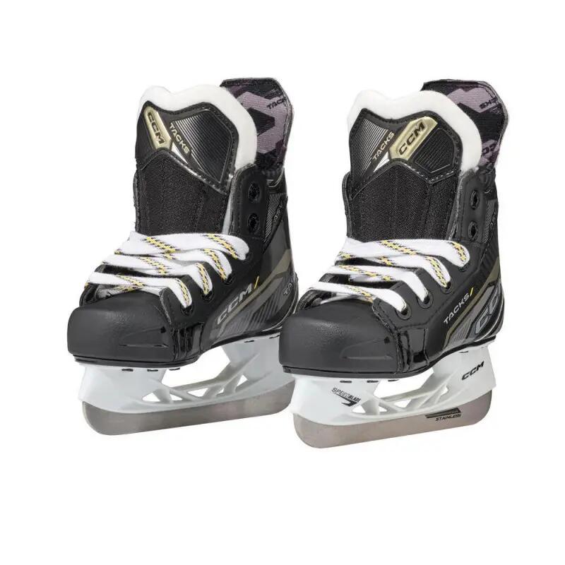CCM Tacks AS-V Youth Eishockey-Schlittschuhe, REGULAR, YT9, EU 26 schwarz Kinder 2/7