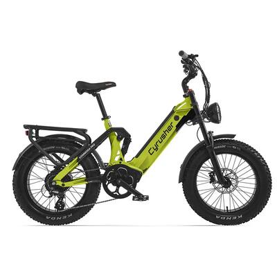 Cyrusher kommoda pro all-terrain e-bike met 52v 20ah-accu
