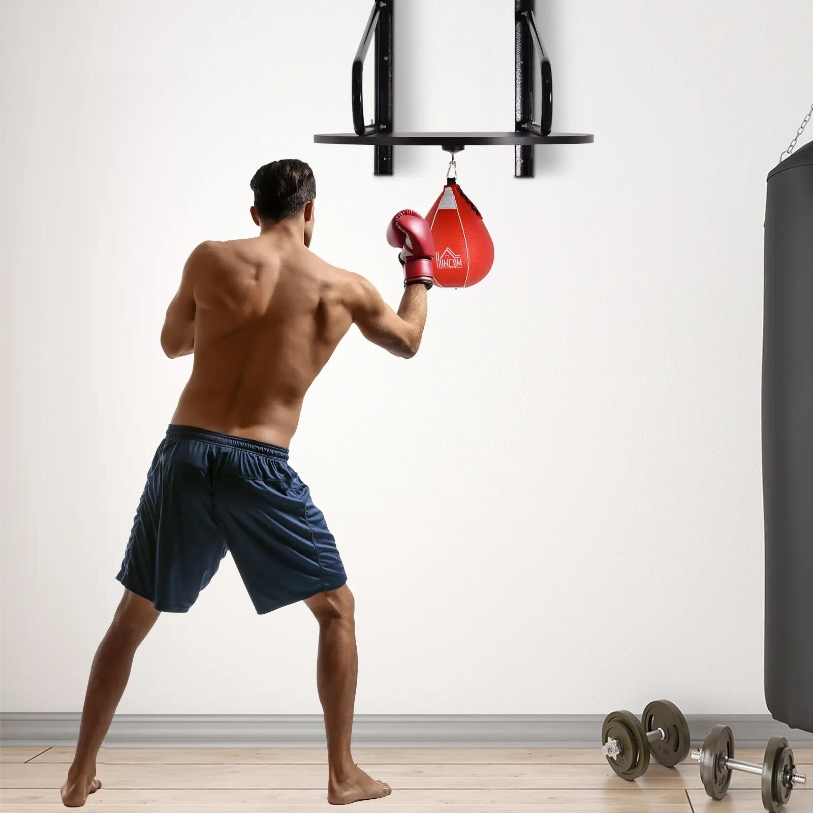 Ensemble de boxe Speed Pear avec plateforme murale, pompe et accessoires inclus, 4/9