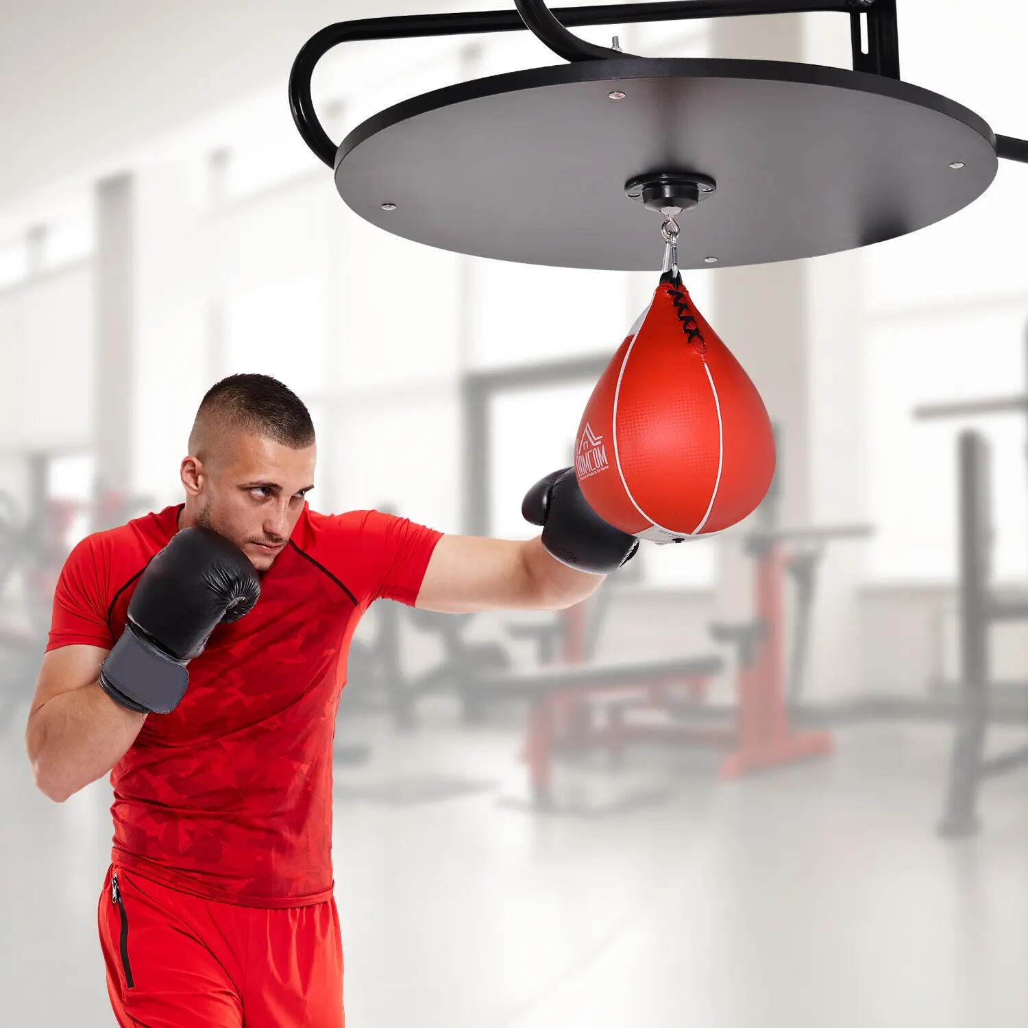Ensemble de boxe Speed Pear avec plateforme murale, pompe et accessoires inclus, 3/9