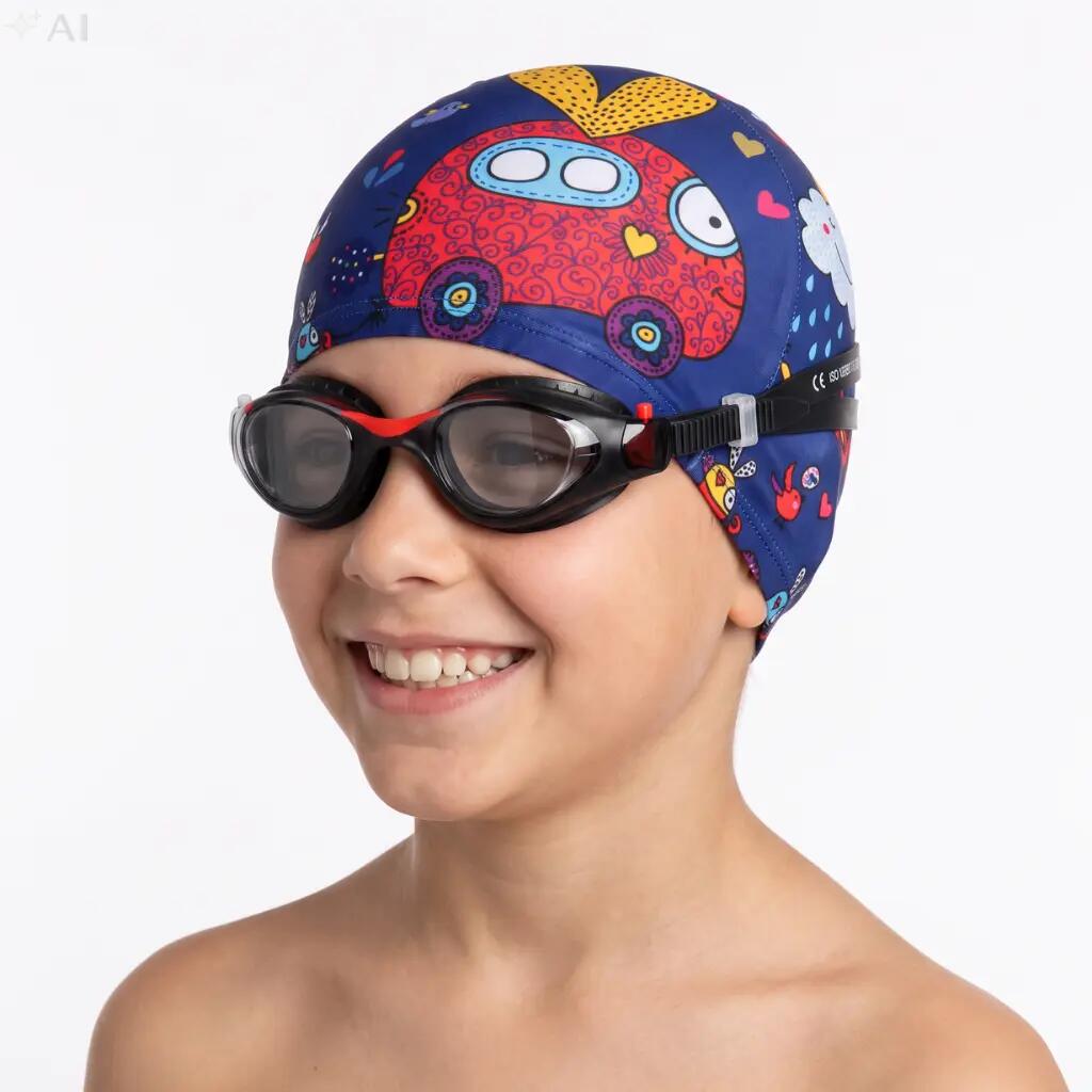 Okulary pływackie dla dzieci na basen do pływania z etui Aqua-Sport Monako 3/7