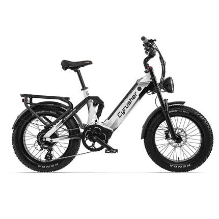 Vélo électrique CYRUSHER Kommoda Pro 20 pouces à gros pneus, 250 W, 52 V, 20 Ah