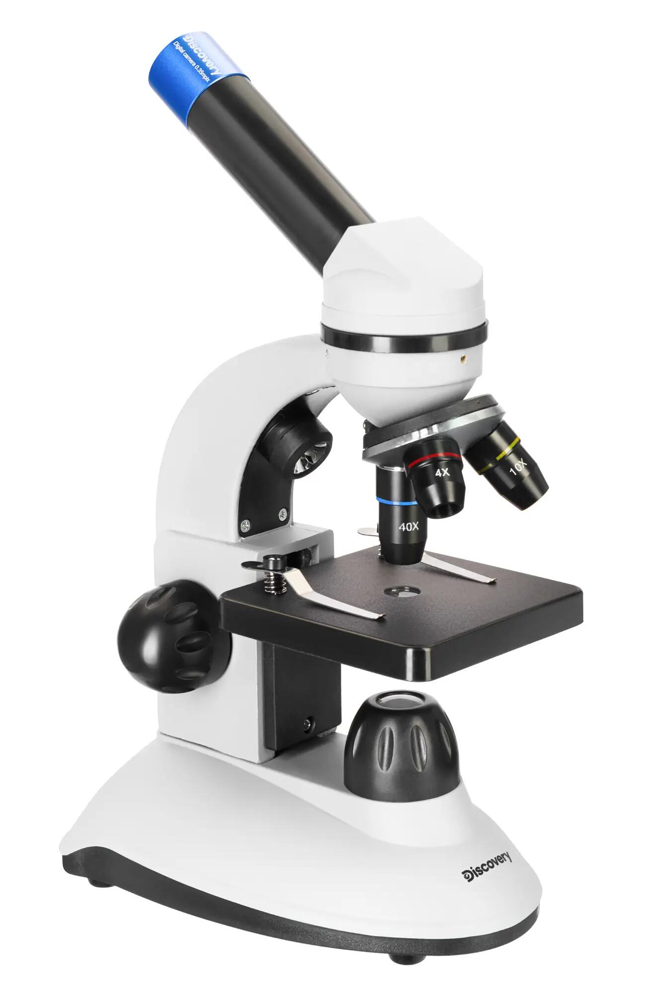 Microscopio digitale Levenhuk Discovery Nano Polar con libro in italiano 2/10