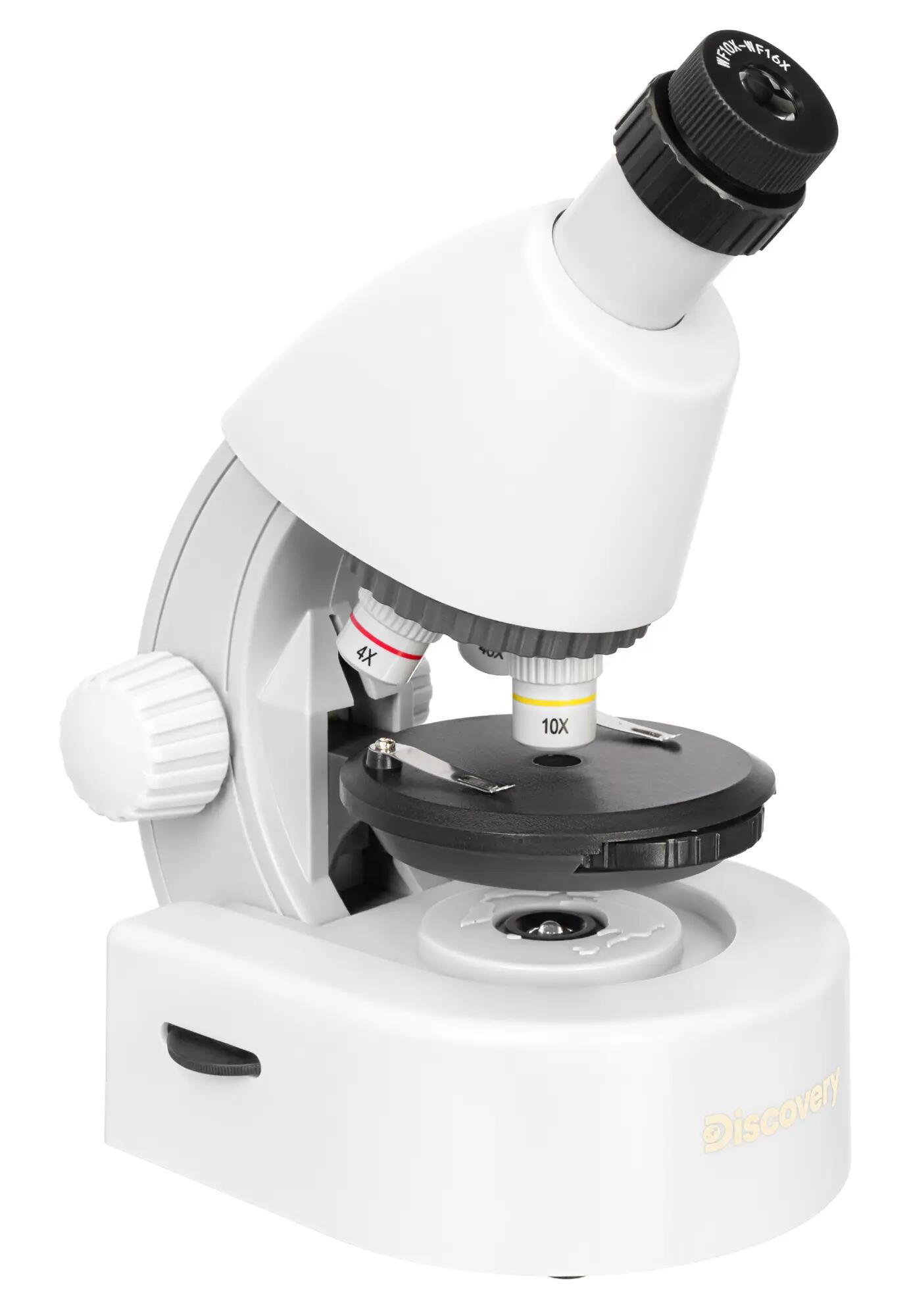 Microscopio Levenhuk Discovery Micro Polar con libro in inglese 8/15