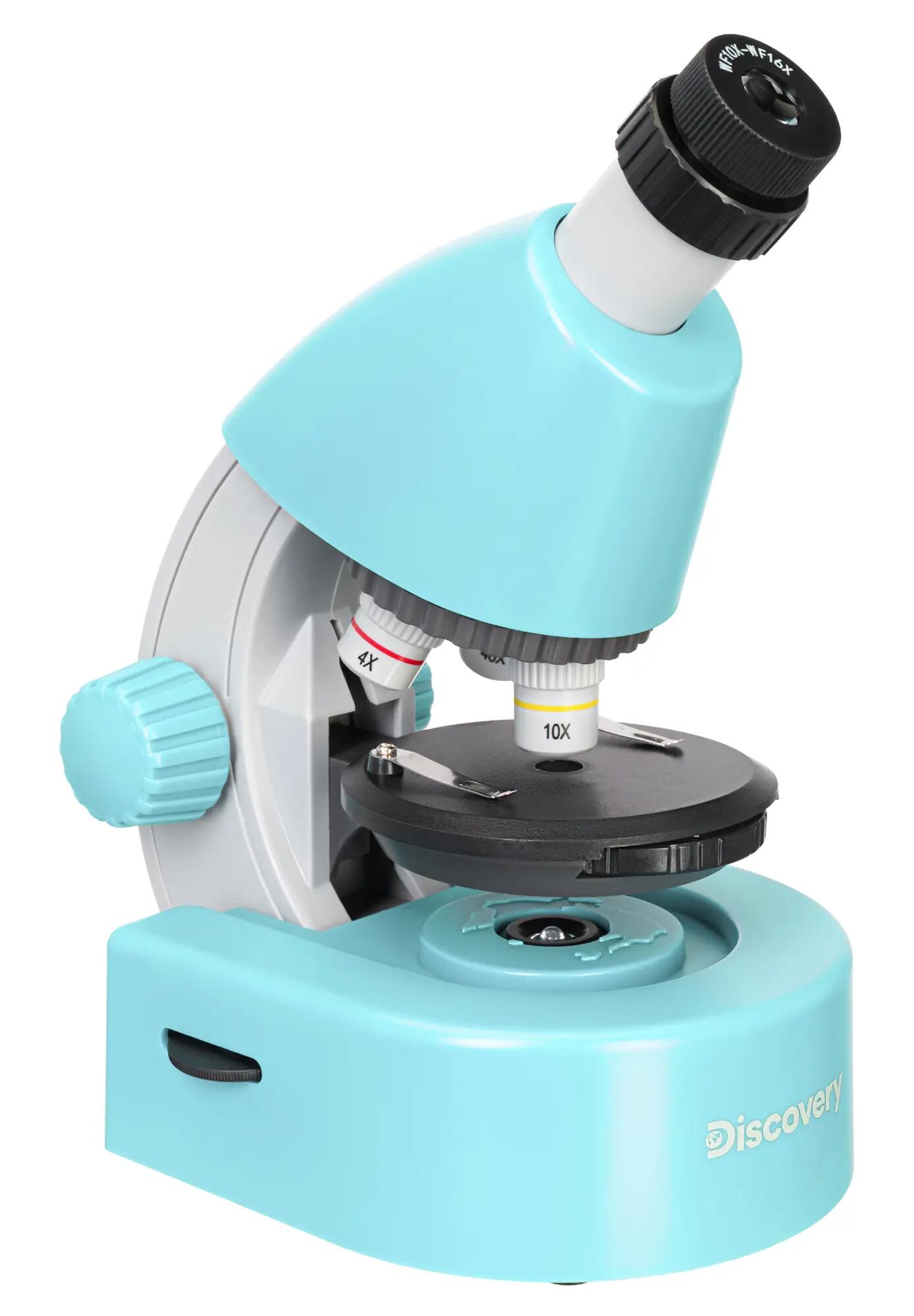 Microscopio Levenhuk Discovery Micro Marine con libro in inglese 8/15