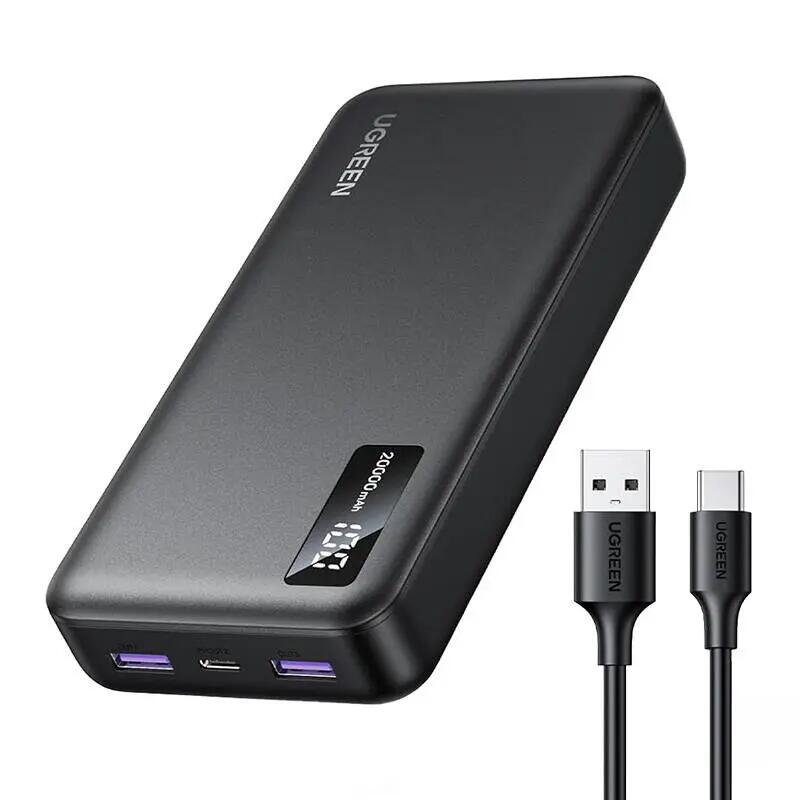 Powerbank UGREEN PB312 20000mAh 20W PD (czarny) 1/1