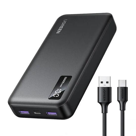 Powerbank UGREEN PB312 20000mAh 20W PD (czarny)