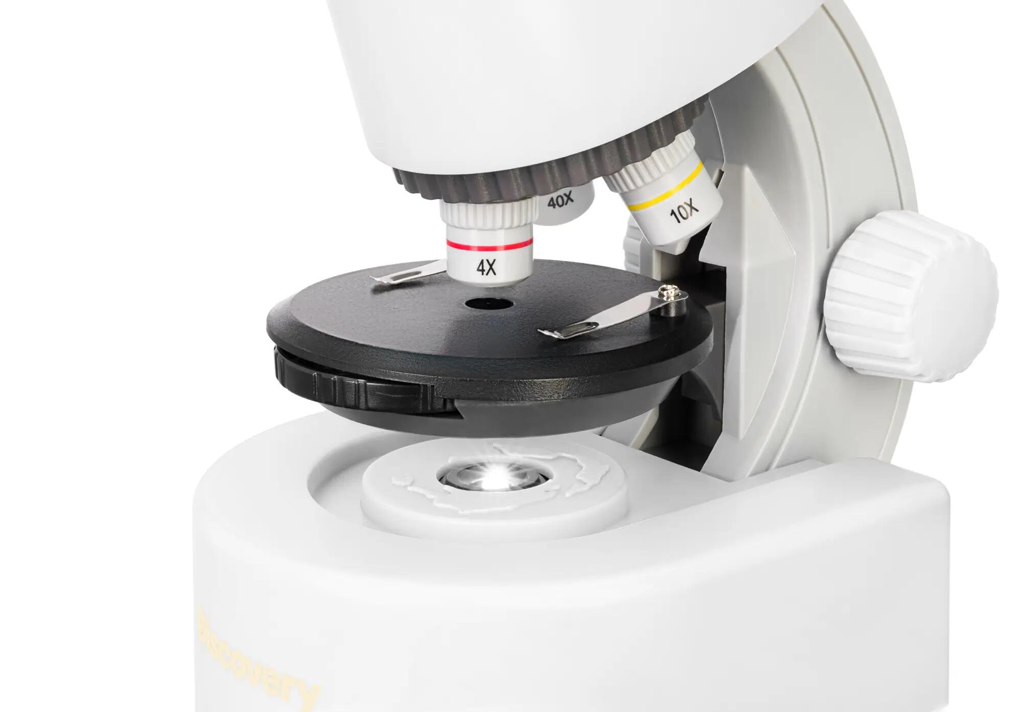 Microscopio Levenhuk Discovery Micro Polar con libro in inglese 13/15